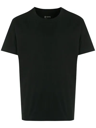 Osklen Slogan-print Slim-fit T-shirt In Black