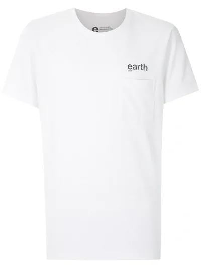 Osklen Earth Print T-shirt In White