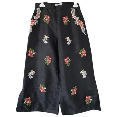 Pre-owned Vivetta Silk Short Pants In Black