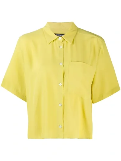 Department 5 Short-sleeve Shirt In Green