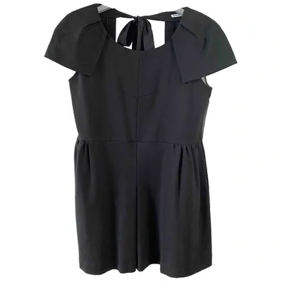 Pre-owned Miu Miu Mid-length Dress In Black