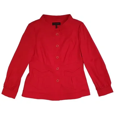 Pre-owned Escada Jacket In Red