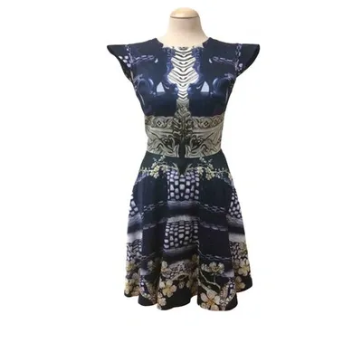 Pre-owned Mary Katrantzou Mini Dress In Multicolour