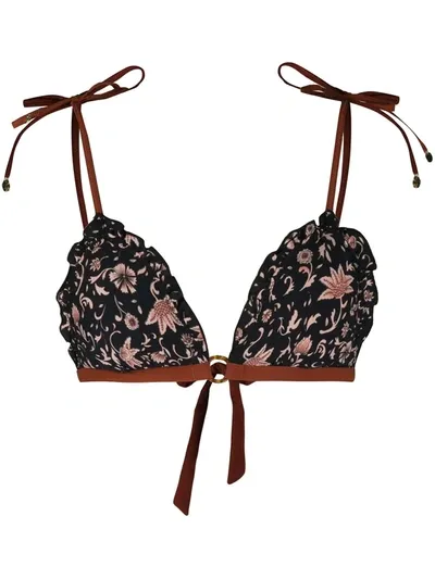 Love Stories Reggipetto Padded Bikini Top In Black