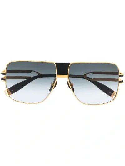 Balmain Eyewear X Akoni 1914 Sunglasses In Silver