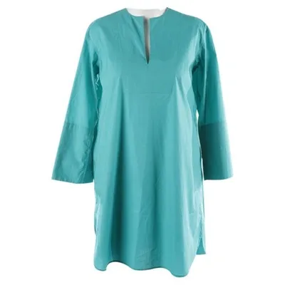 Pre-owned Lis Lareida Green Cotton Top