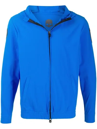 Hydrogen Zip-up Sports Jacket In Blue