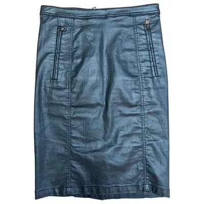 Pre-owned Burberry Mid-length Skirt In Black