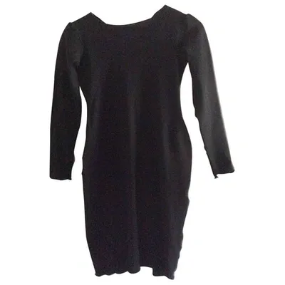 Pre-owned Karl Lagerfeld Mini Dress In Black