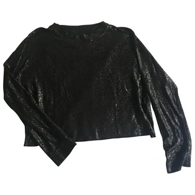 Pre-owned Rta Black Viscose Top