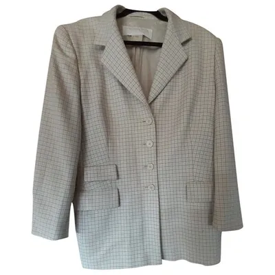 Pre-owned Escada Wool Blazer In Multicolour