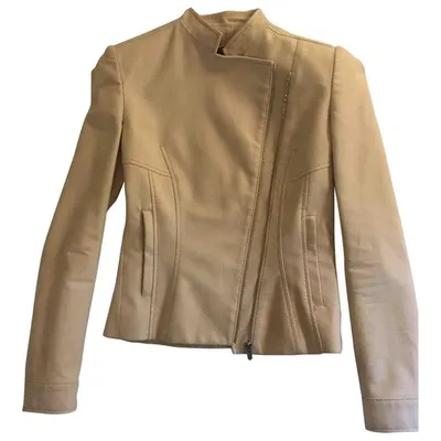 Pre-owned Versus Beige Cotton Jacket