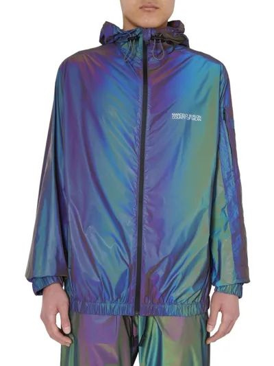 Marcelo Burlon County Of Milan Marcelo Burlon Wind Jacket In Multicolor