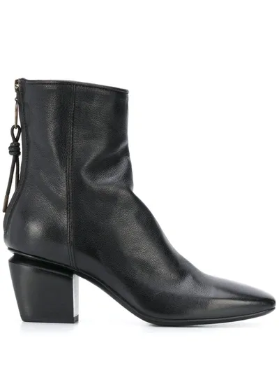 Officine Creative Vinciene 002 Boots In Black