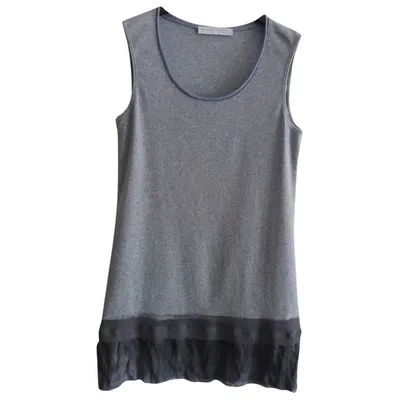 Pre-owned Fabiana Filippi Camisole In Grey