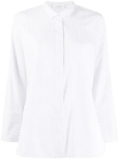 Dorothee Schumacher Pinstriped Shirt In White