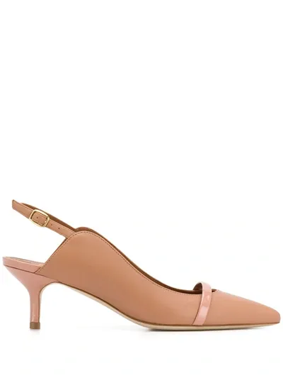 Malone Souliers Marion Leather Pumps In Neutrals