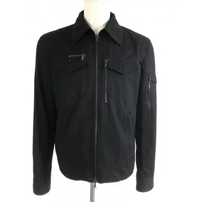 Pre-owned John Richmond Jacket In Black