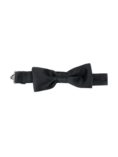 Monnalisa Kids' Classic Bow Tie In Black