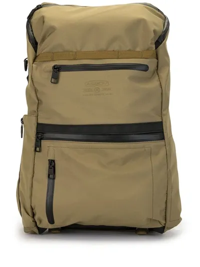 As2ov Cordura Waterproof Backpack In Brown