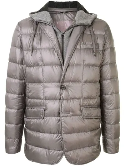 Herno Padded Jacket In Grey