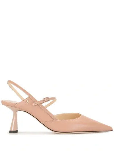 Jimmy Choo Sling Back Pumps In Pink