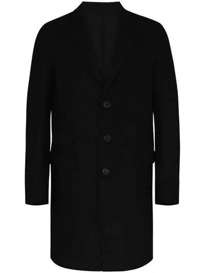 Neil Barrett Single-breasted Coat In Black