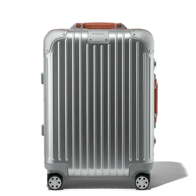 Rimowa Aluminum In Silber Und Braun