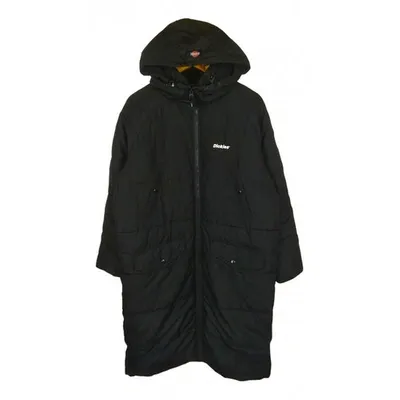 Pre-owned Dickies Black Polyester Coat