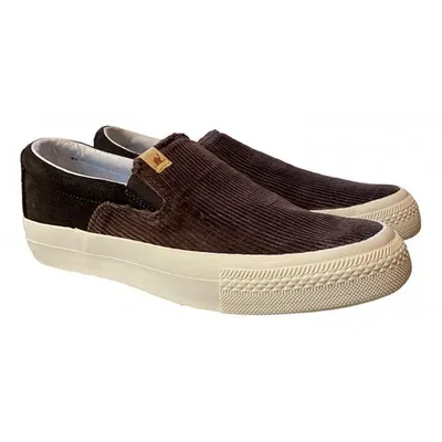 Pre-owned Visvim Trainers In Brown