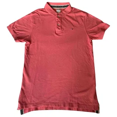 Pre-owned Tommy Hilfiger Polo Shirt In Pink