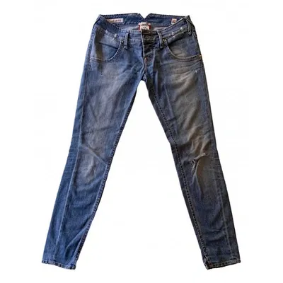 Pre-owned Cycle Slim Jeans In Blue