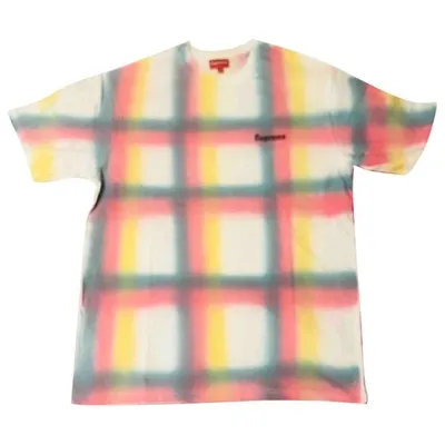 Pre-owned Supreme Multicolour Cotton T-shirt