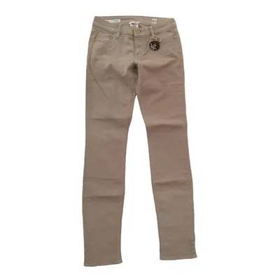 Pre-owned Cycle Straight Jeans In Beige