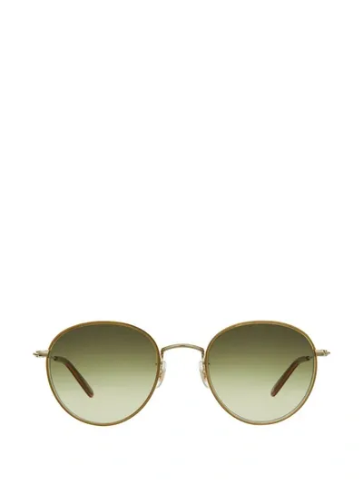 Garrett Leight Valencia Sun Matte Gold-blonde Sunglasses In Champagne-gold