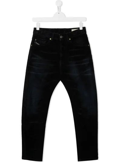 Diesel Teen Slim-fit Jeans In Blue