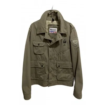 Pre-owned Blauer Coat In Green