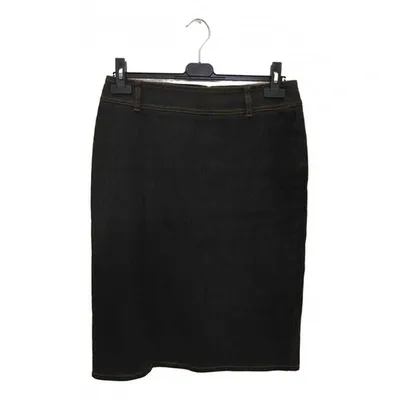 Pre-owned Krizia Mini Skirt In Brown