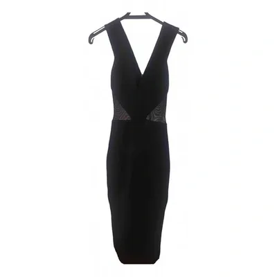 Pre-owned Cushnie Et Ochs Mid-length Dress In Black