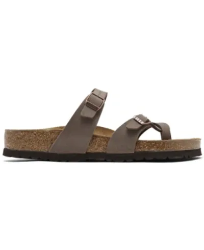 Birkenstock Women's Mayari Birko-flor Nubuck Sandals From Finish Line In Brown