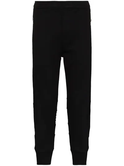 Neil Barrett 4-bar Stripe Track Pants In Black