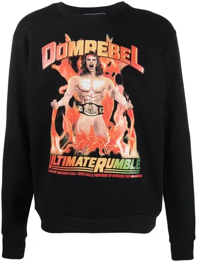 Domrebel Ultimate Rumble Sweatshirt In Black