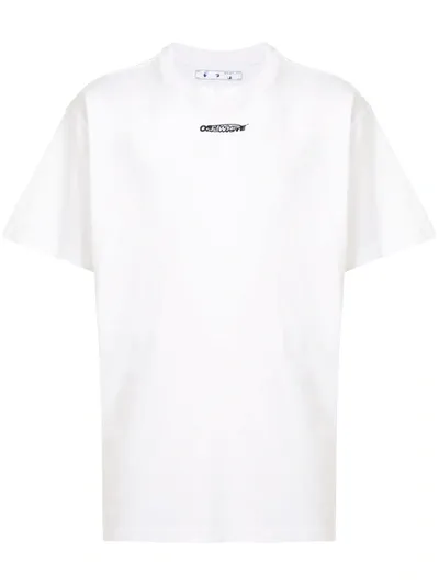 Off-white Motif Graphic Print T-shirt In White