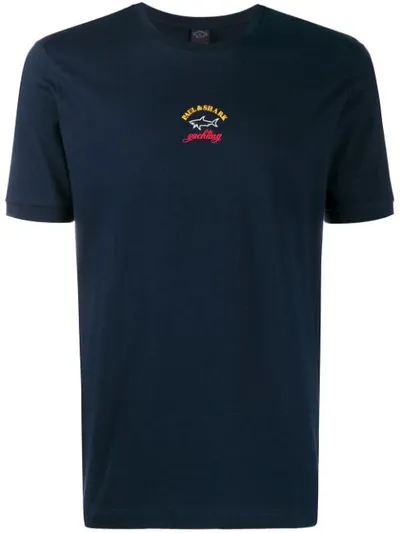 Paul & Shark Paul And Shark Logo T Shirt Navy