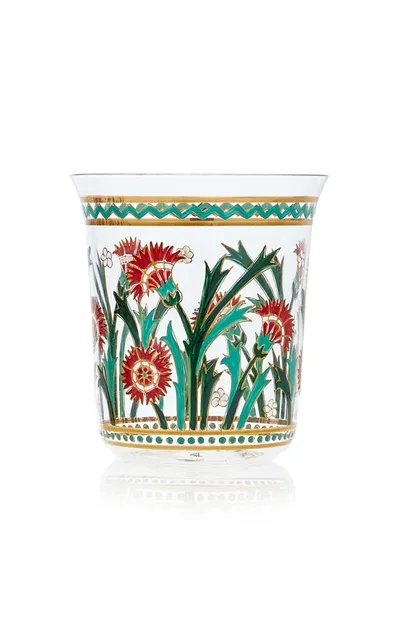 Lobmeyr Persian No. 2 Handpainted Floral Motif Tumbler In Multi