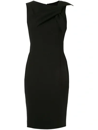 Paule Ka Fitted Cocktail Dress In Black