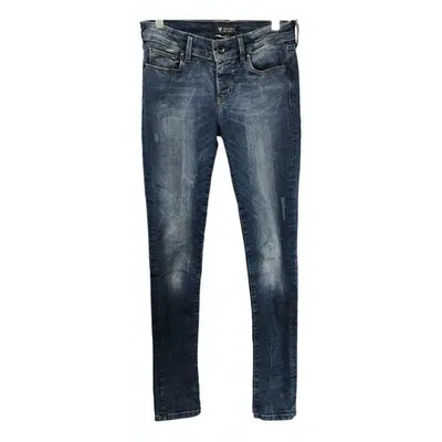 Pre-owned Guess Straight Jeans In Other