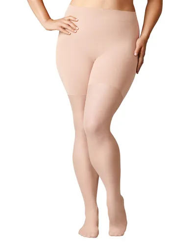 Falke Beauty Plus 20 Denier Transparent Tights In Cocoon