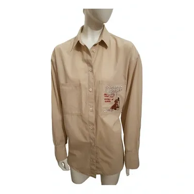 Pre-owned Iceberg Shirt In Beige