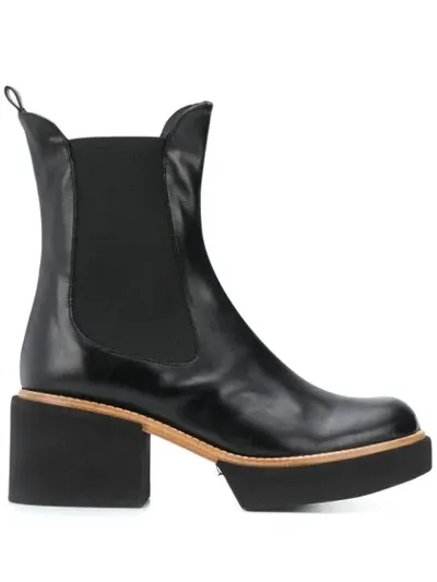 Paloma Barceló Paloma Barcelo 025/3mardi Black Leather Mardi Boots